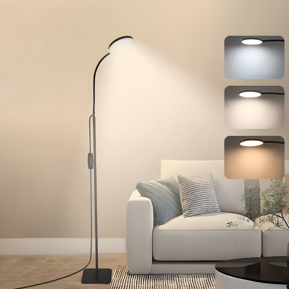 Lampadaire flexible Art Déco Oris