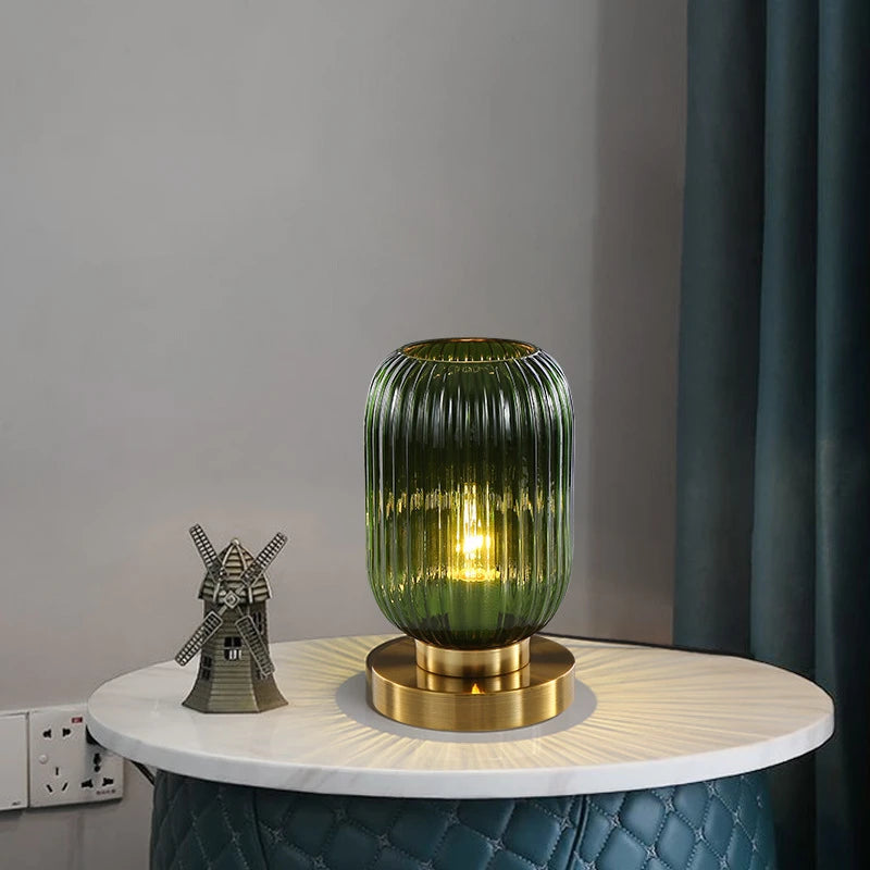 Lampe de table AmberGlow