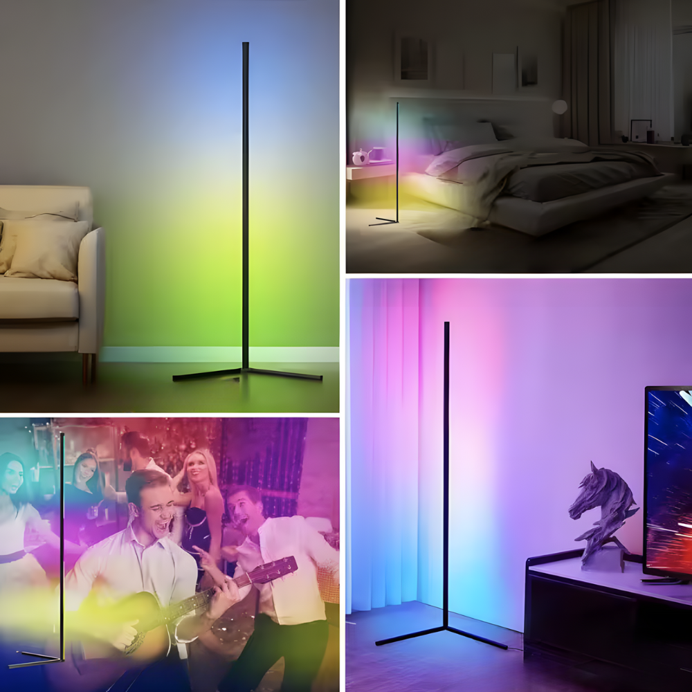 Lampadaire LED RGB d’ambiance Syrion