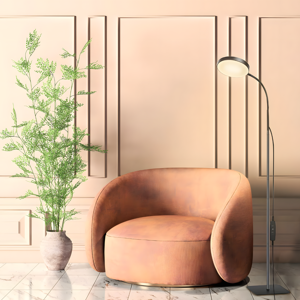 Lampadaire flexible Art Déco Oris
