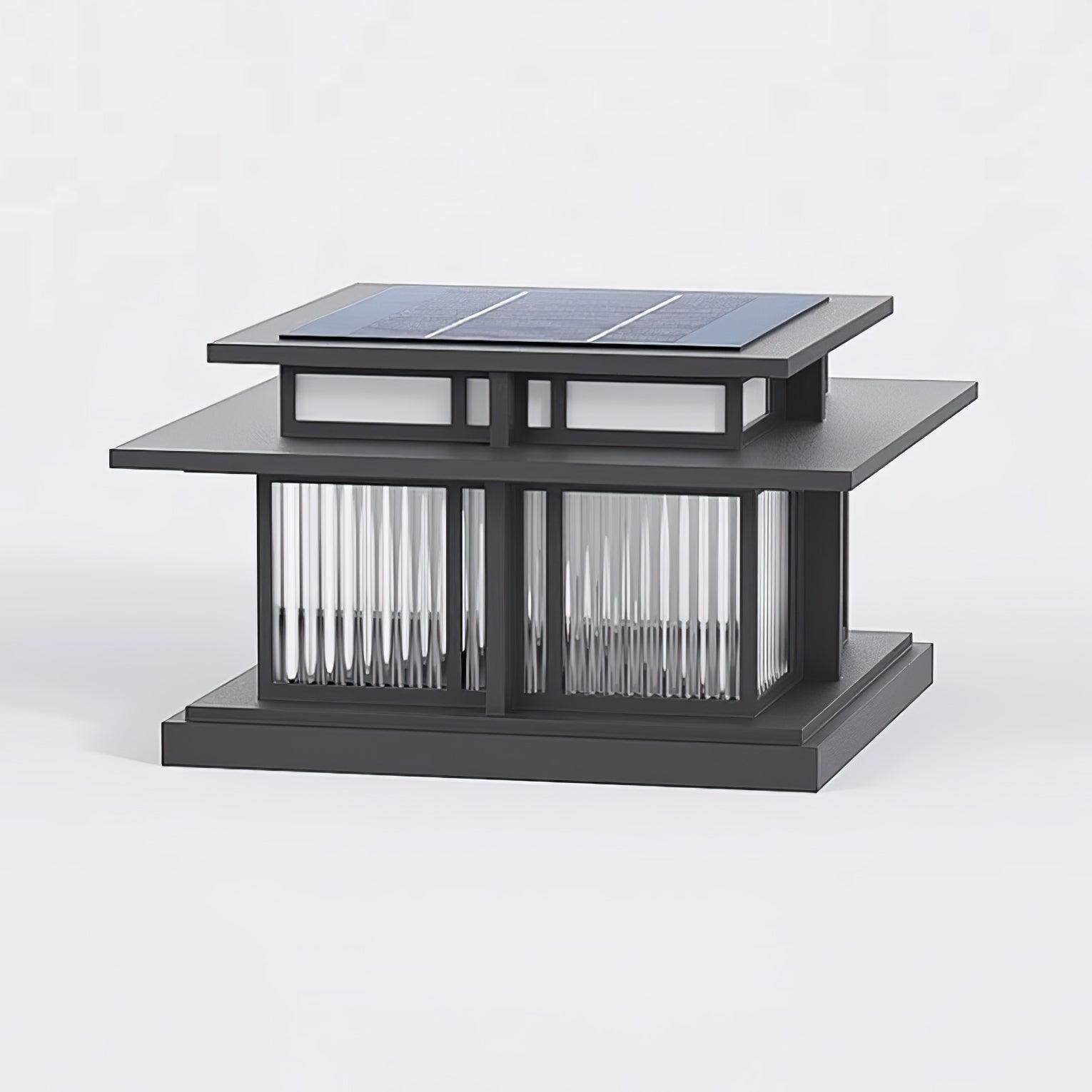 Colonne lumineuse solaire extérieure Boilyn – IP65, résistance UV et couleur