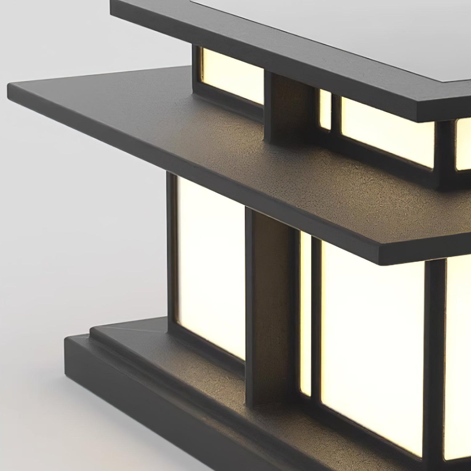 Colonne lumineuse extérieure LED Boilyn – IP65, résistante aux UV