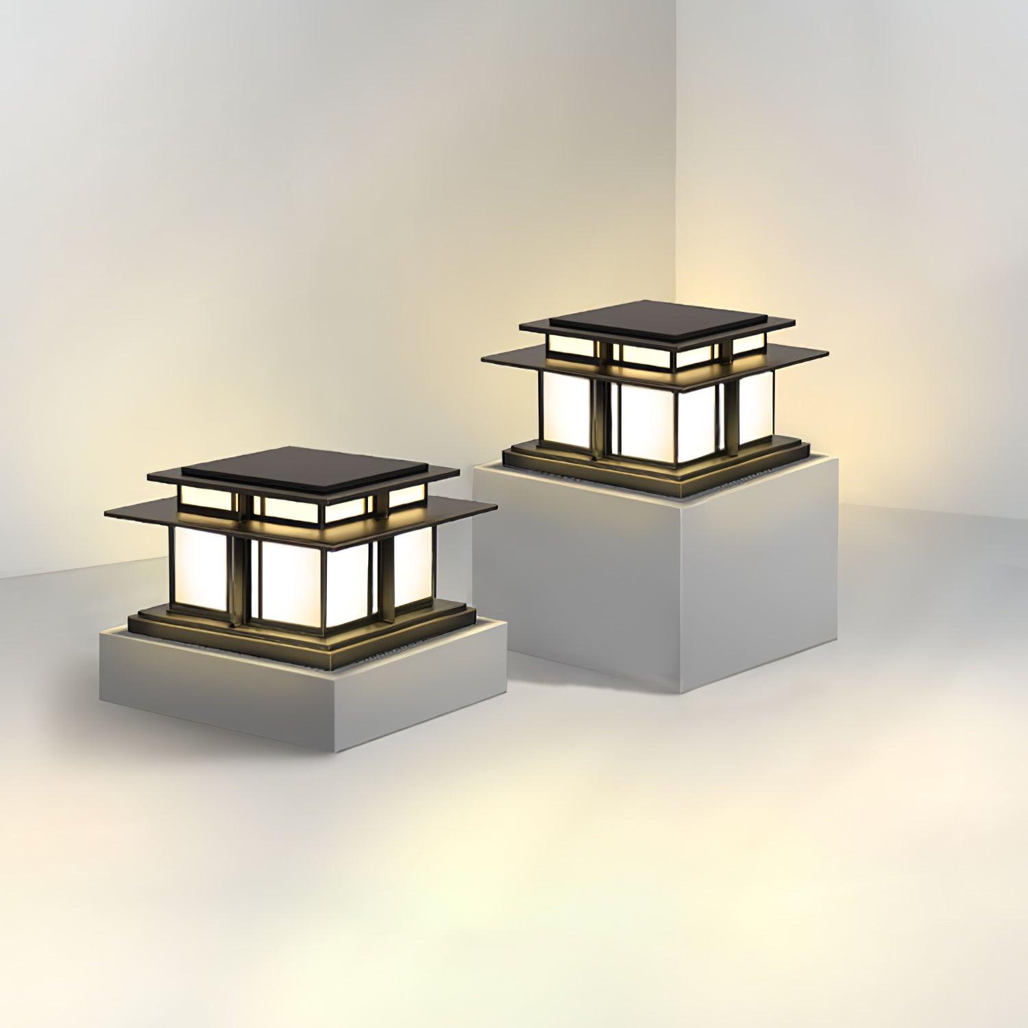 Colonne lumineuse extérieure LED Boilyn – IP65, résistante aux UV