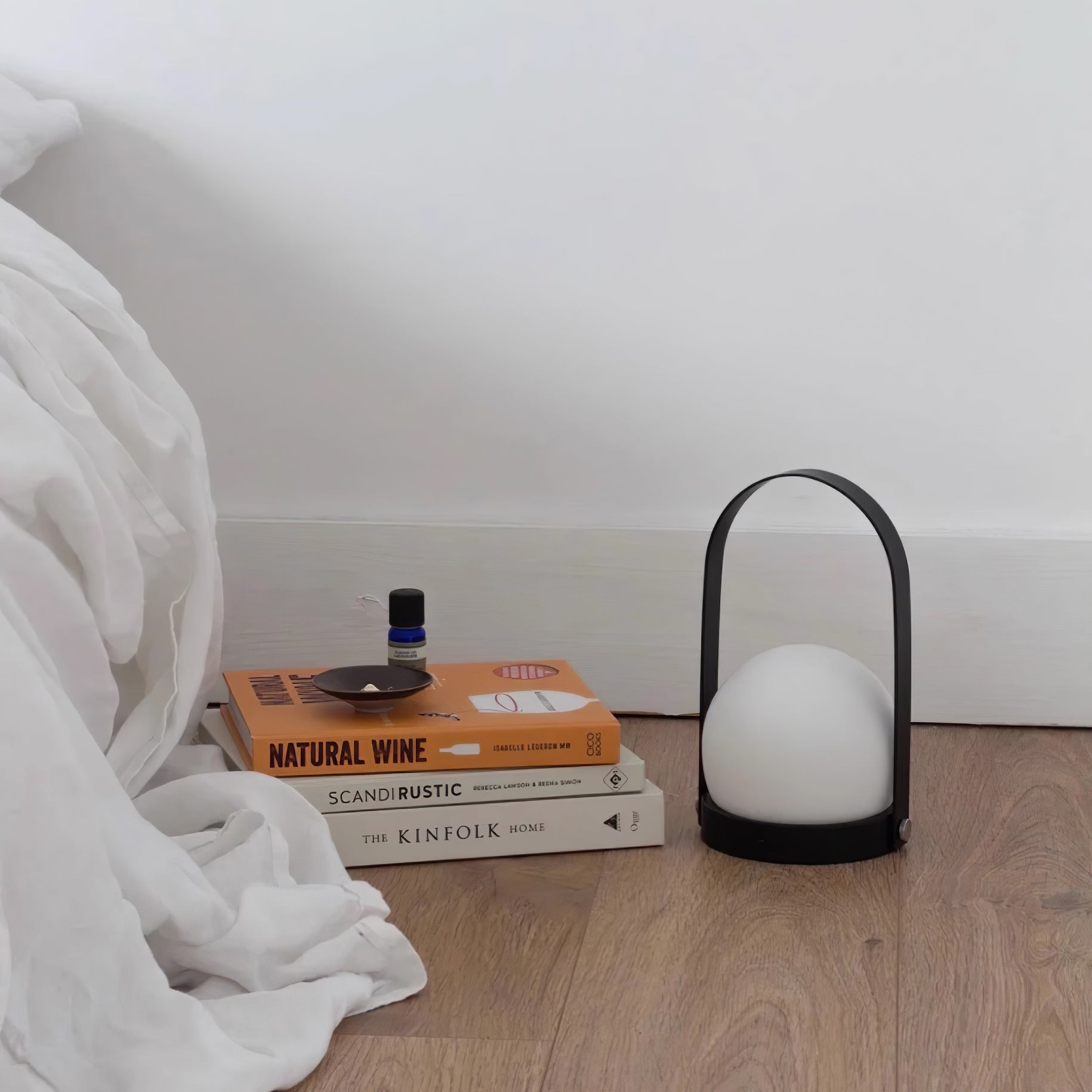 Lampe de table rechargeable sans fil Carrie – lumière chaude, nomade
