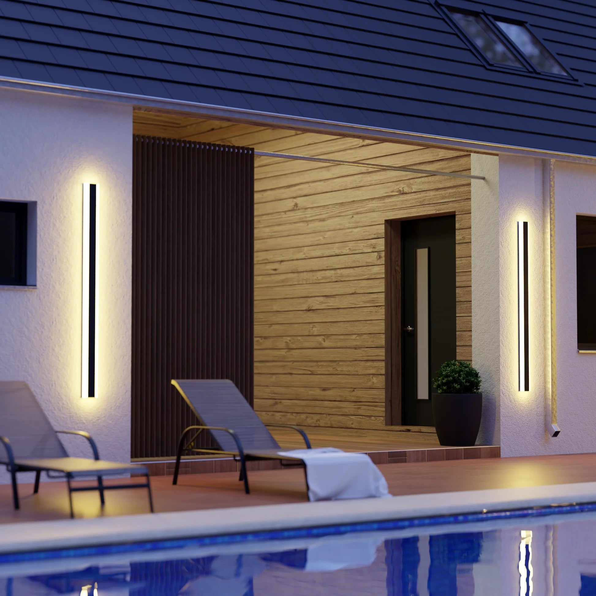 Applique Murale Extérieure LED Moderne