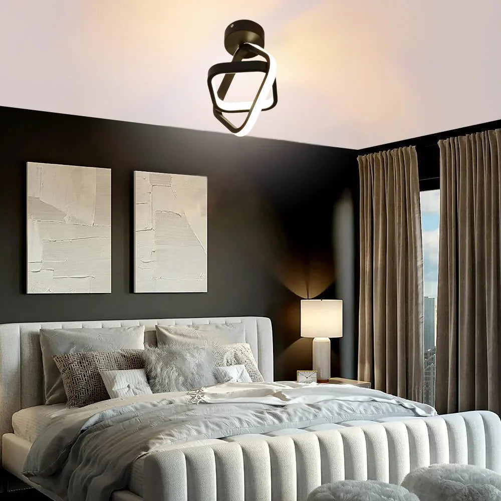 Plafonnier LED Géométrique