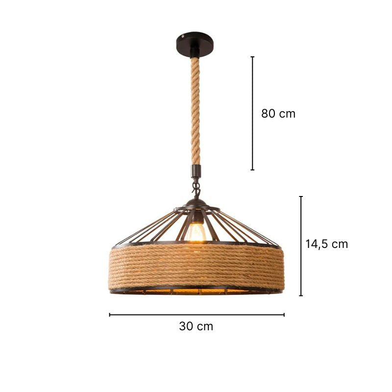 Suspension industrielle corde Korda