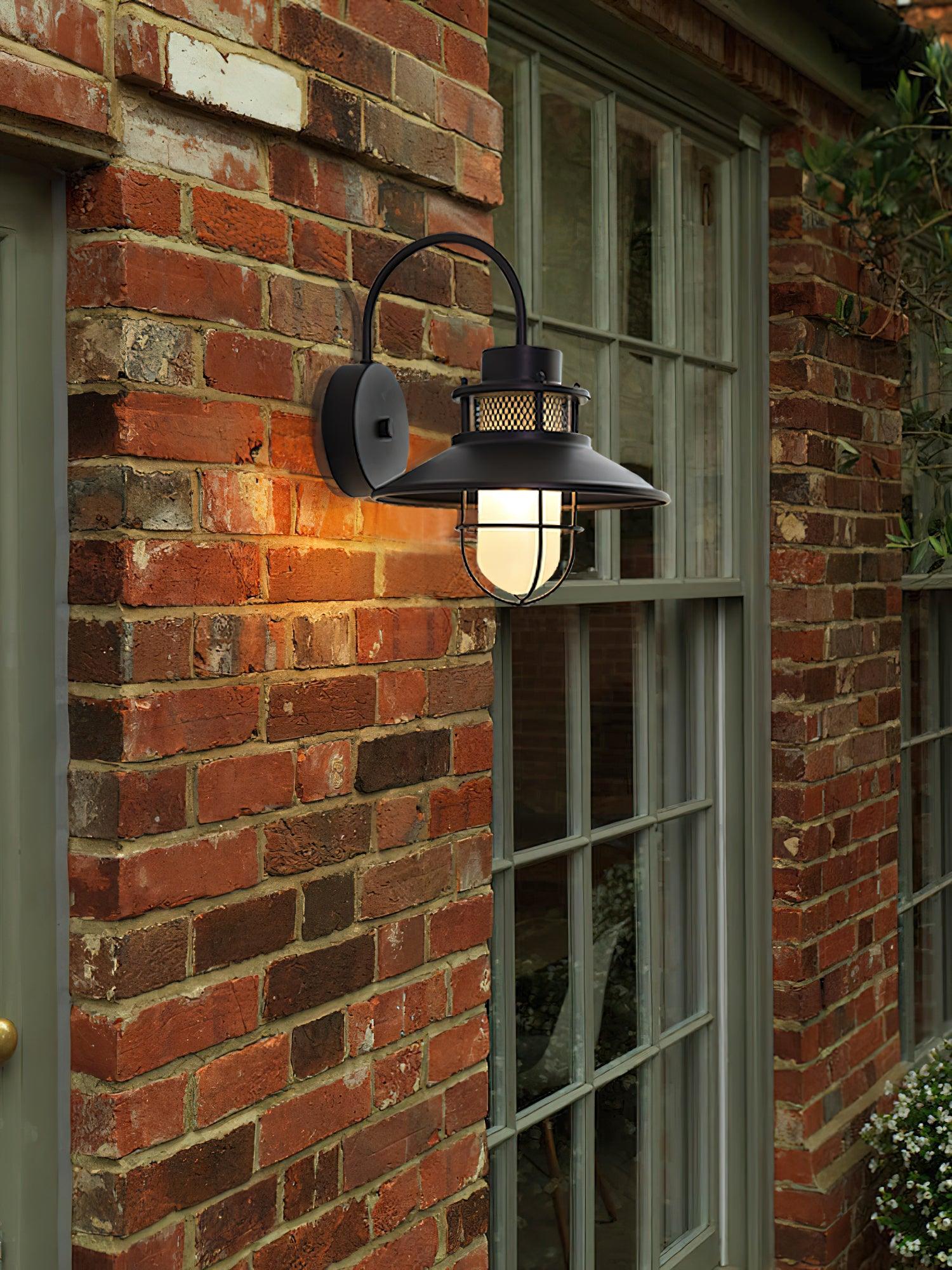Applique murale extérieure Felix – style industriel, résistante pluie et humidité