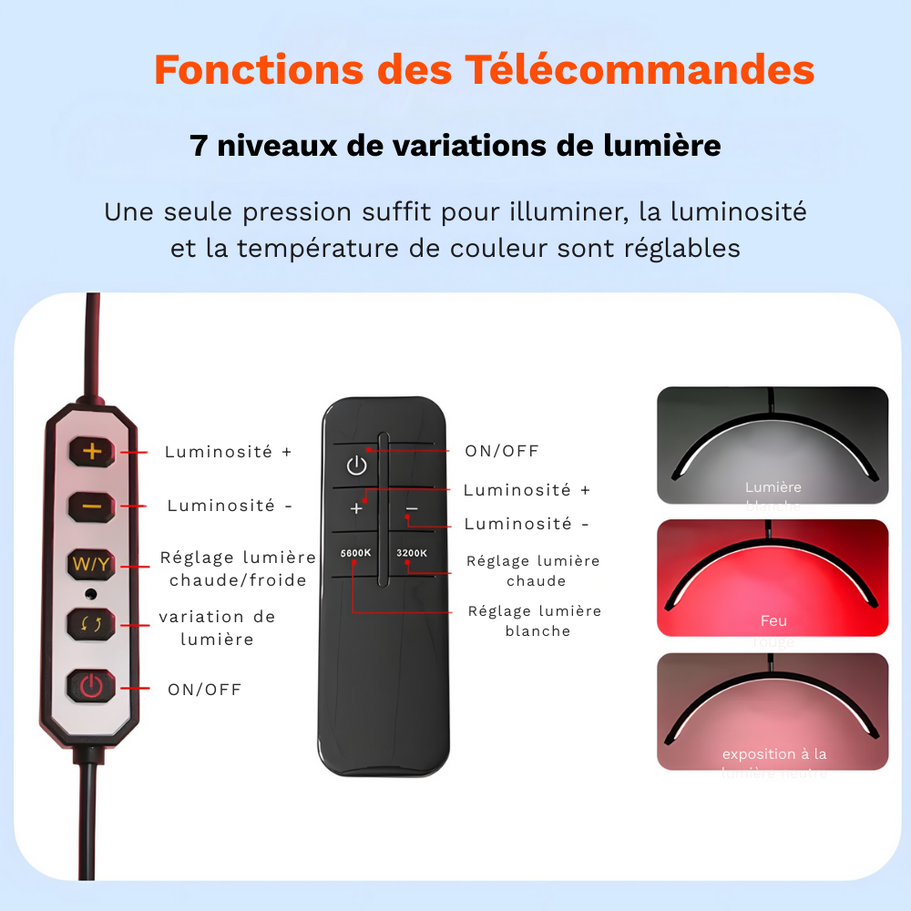 Lampadaire LED Lunarys