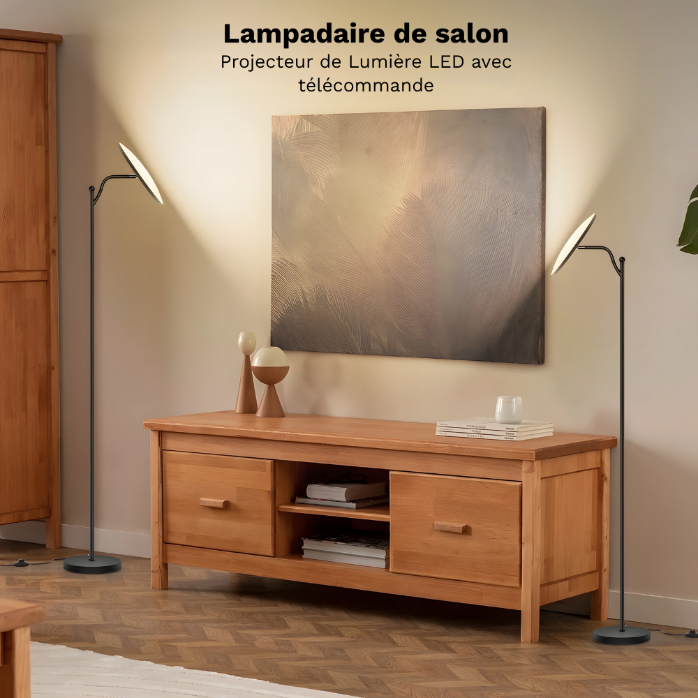 Lampadaire LED design Aeron