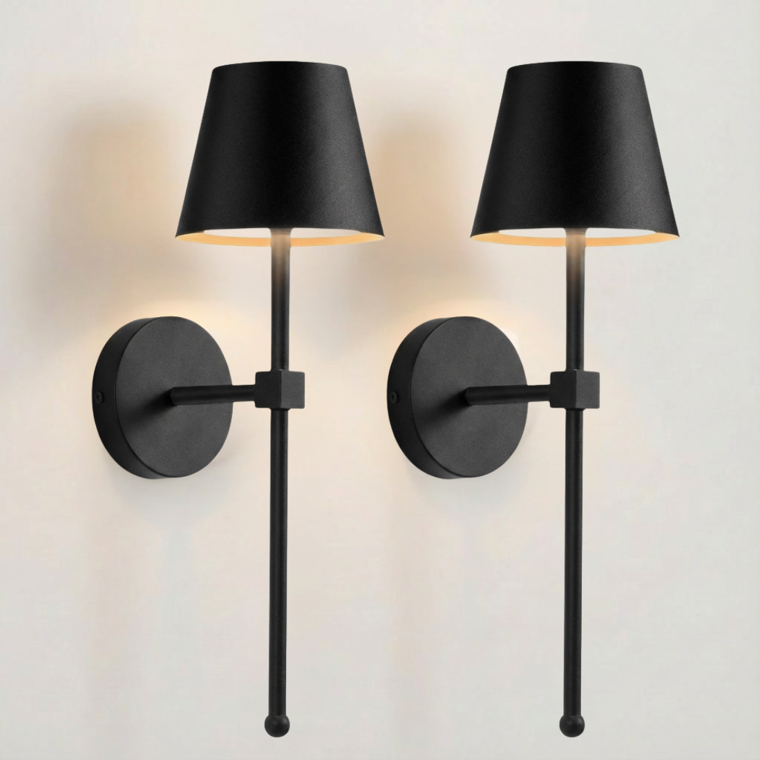 Duo d’appliques murales LED sans fil Axelia