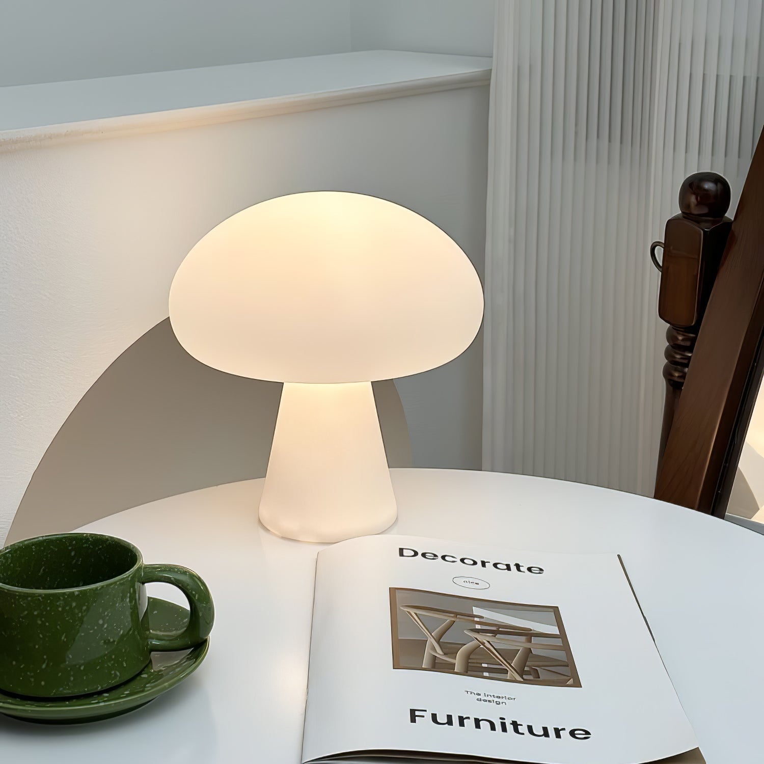 Lampe de table rechargeable design futuriste Obello – intérieur et extérieur