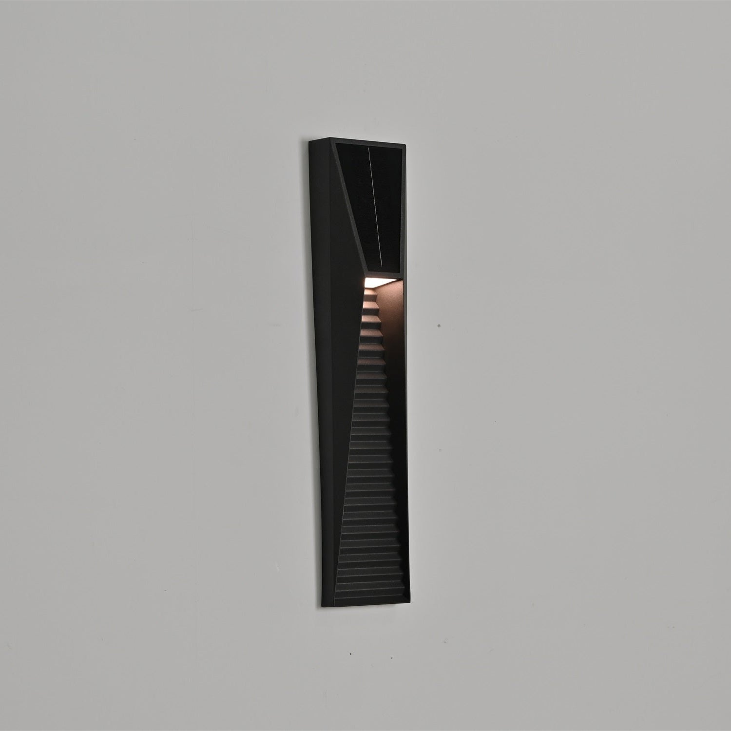 Applique murale solaire extérieure Obsidian – éclairage de chemin sans câble