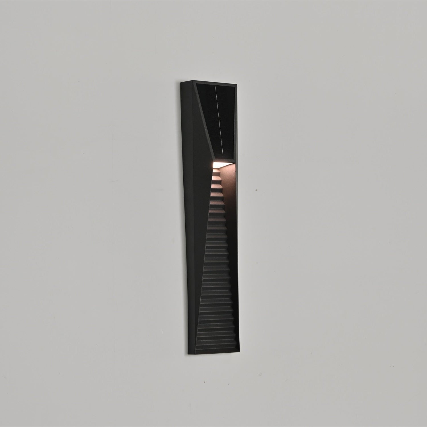 Applique murale solaire extérieure Obsidian – éclairage de chemin sans câble