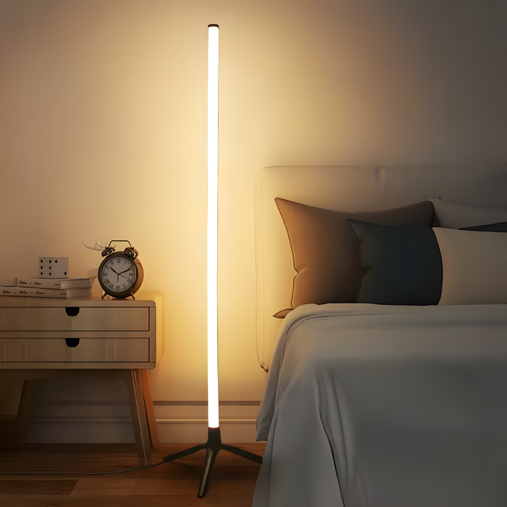 Lampadaire LED RGB d’angle Spectra