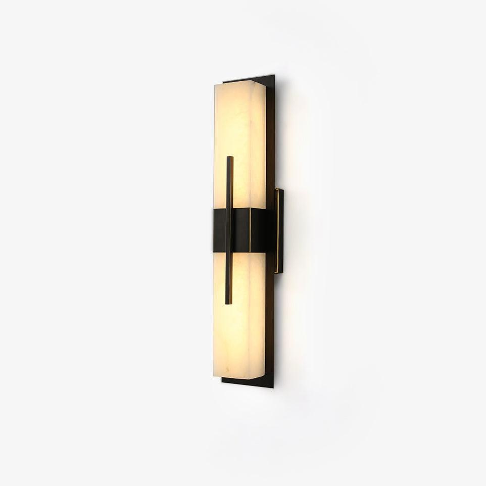 Applique murale extérieure en albâtre Possini – IP65, barre LED puissante