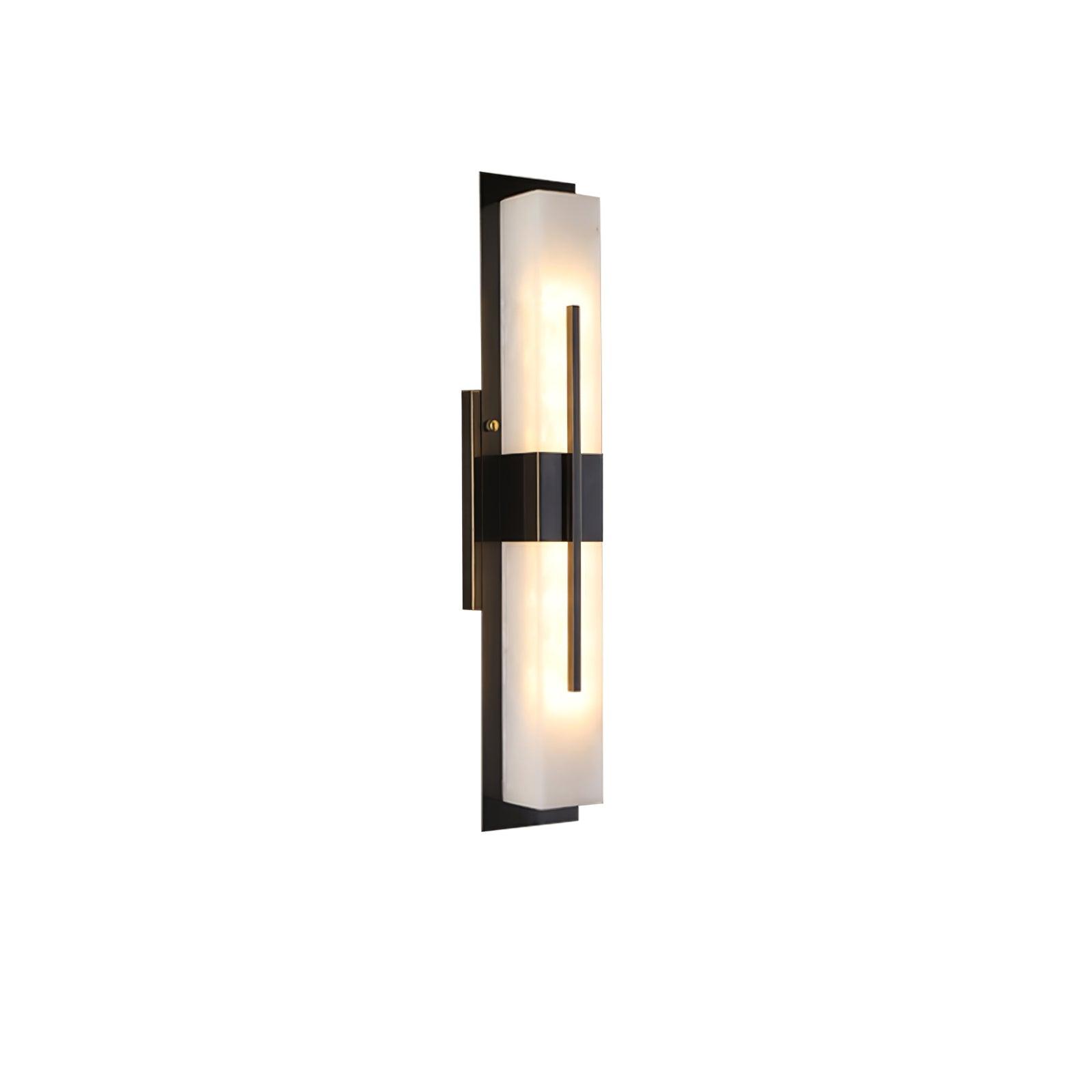 Applique murale extérieure en albâtre Possini – IP65, barre LED puissante