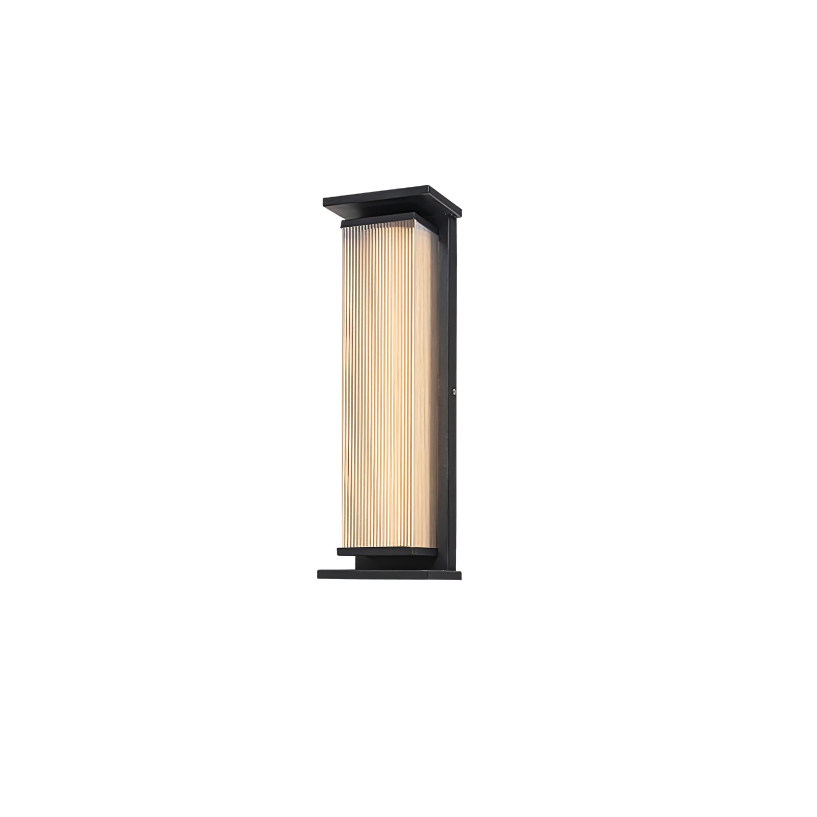 Applique murale extérieure rectangulaire en inox – LED, résistante à la rouille