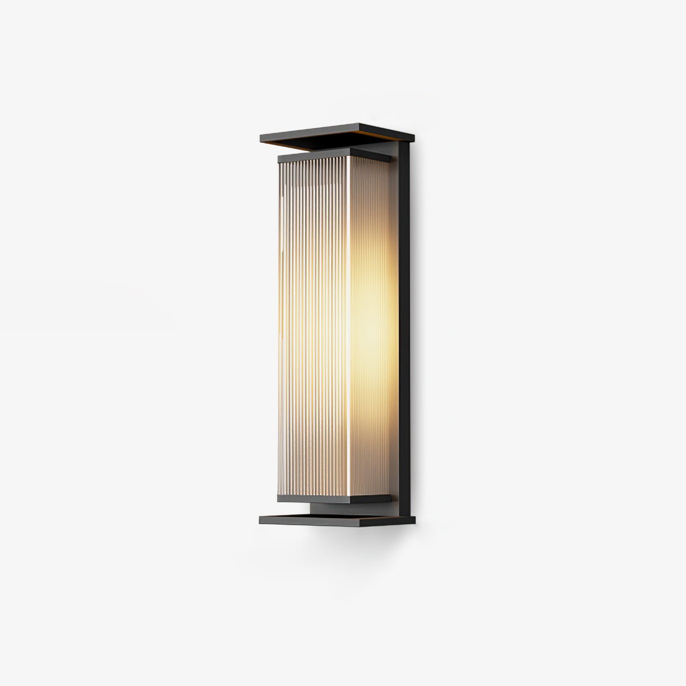 Applique murale extérieure rectangulaire en inox – LED, résistante à la rouille