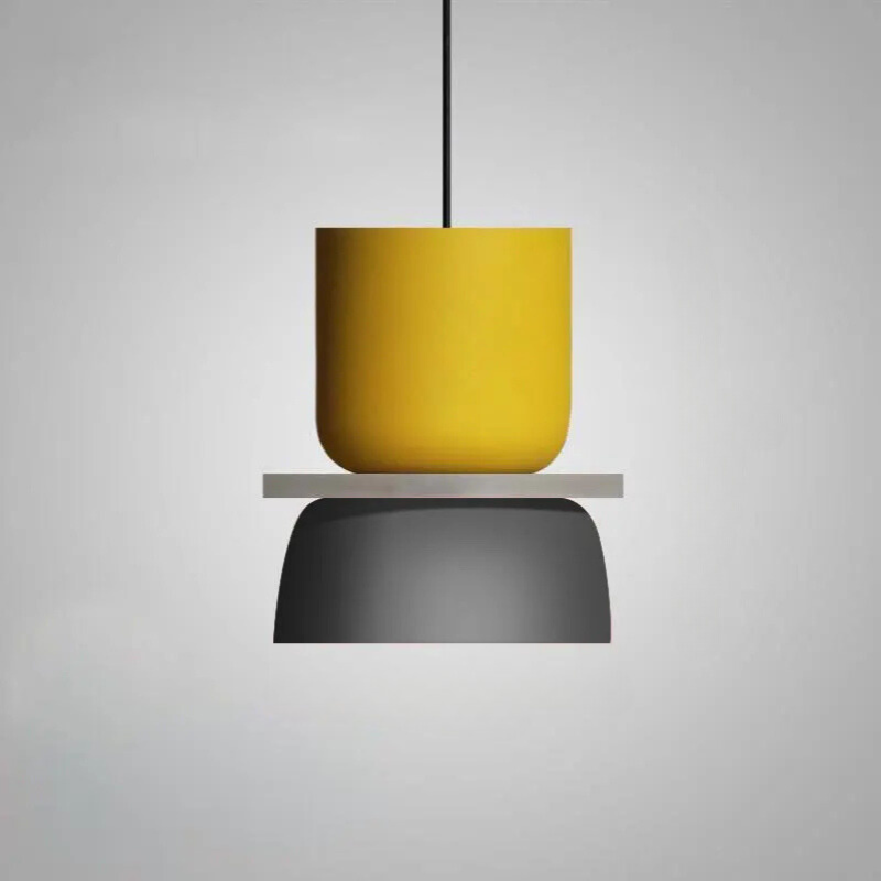 Suspension Minimaliste Bois & Couleurs Douces