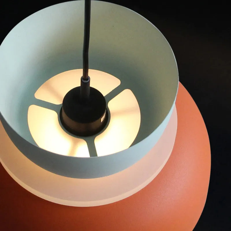 Suspension Minimaliste Bois & Couleurs Douces