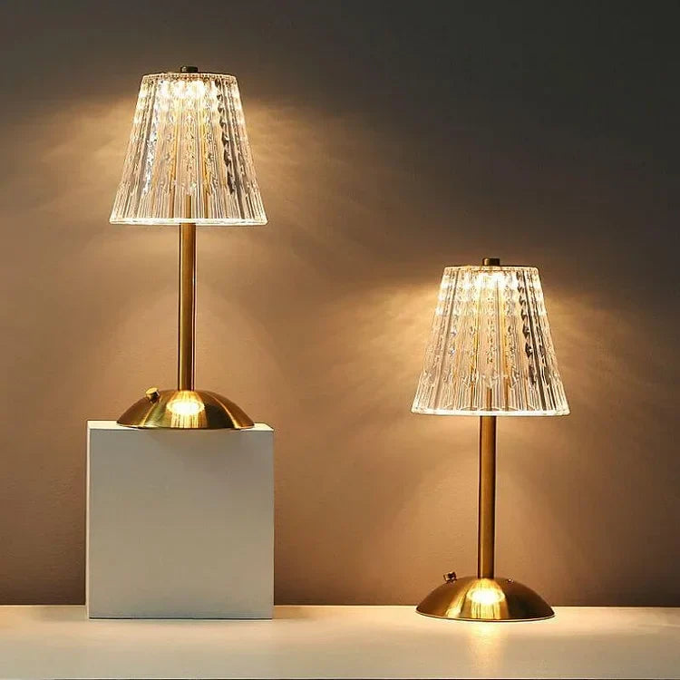 Lampe de table CrystalGlow