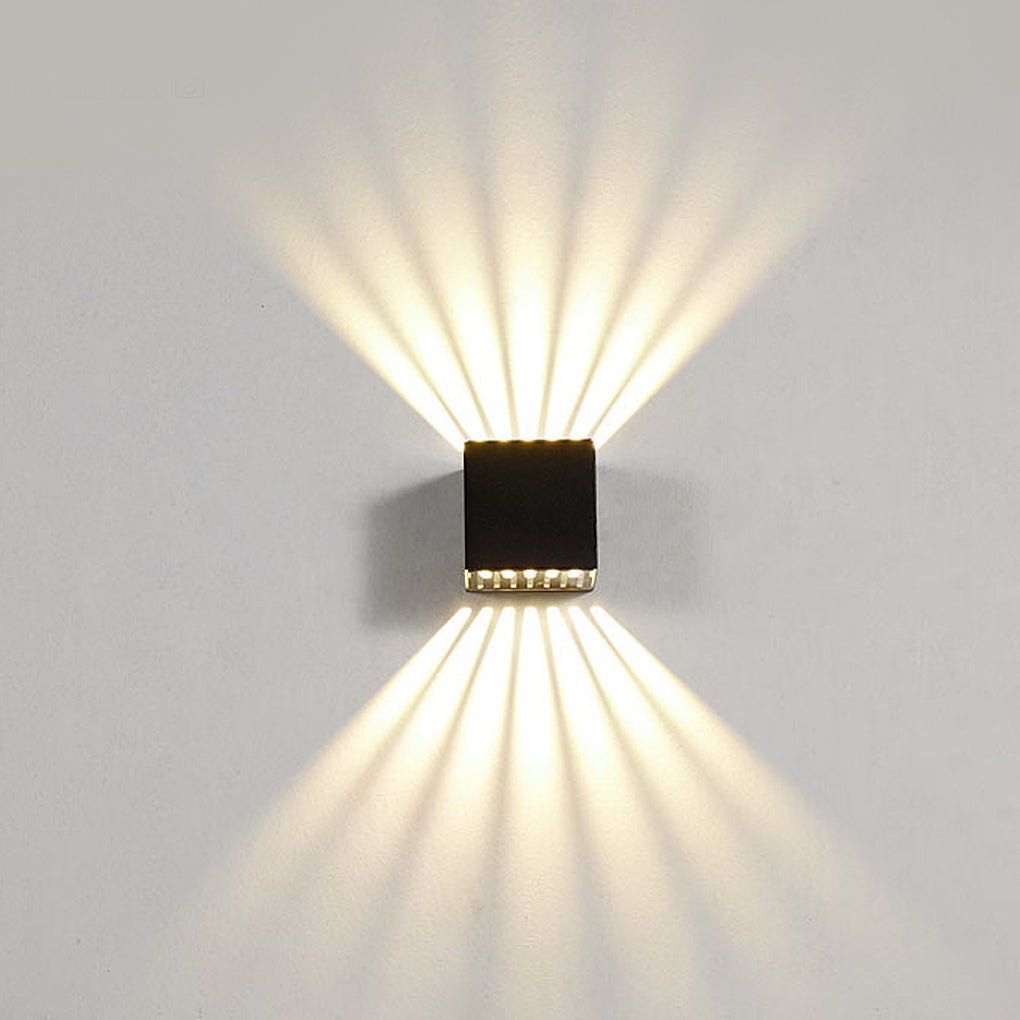 Applique Murale Extérieure Cristal Bullé LED
