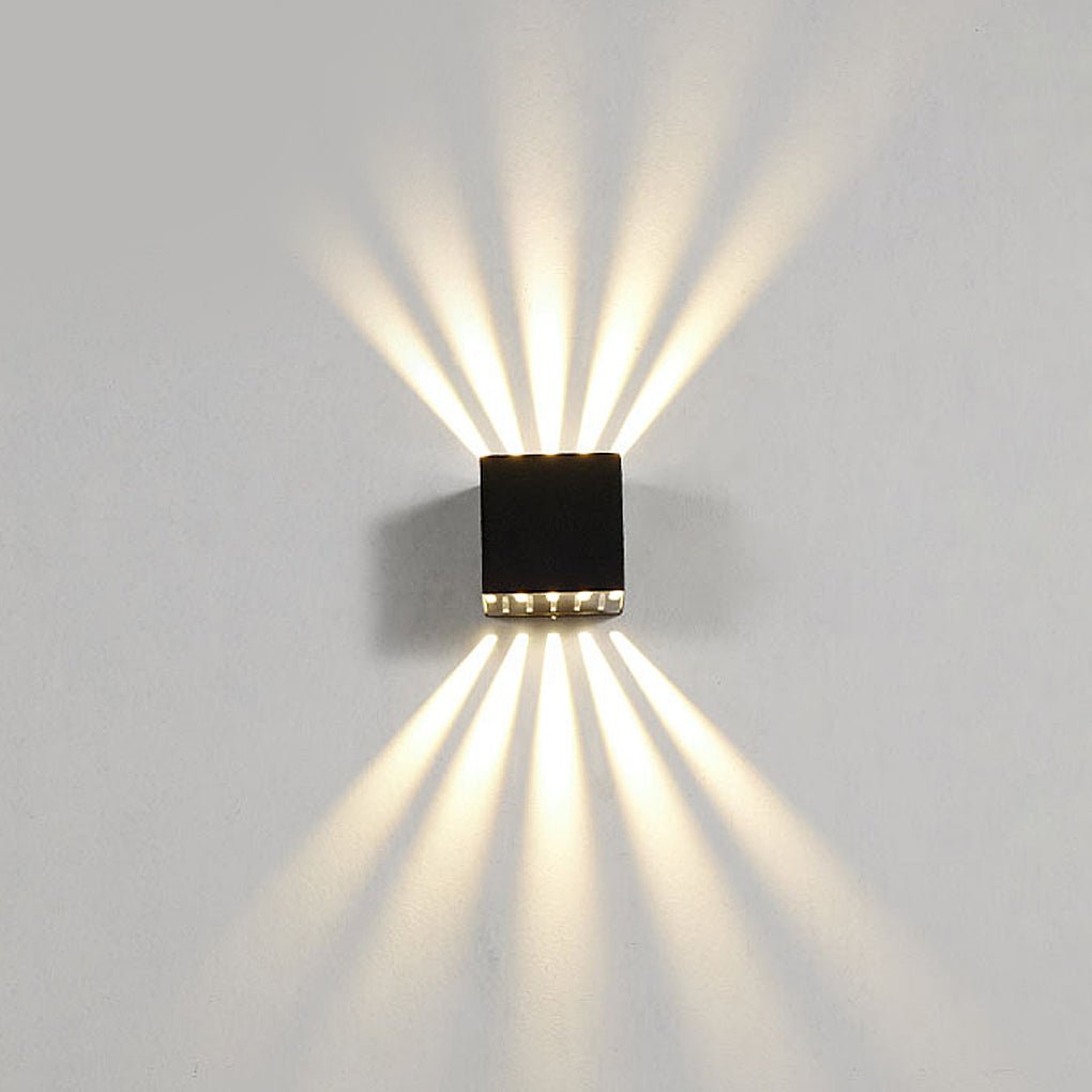 Applique Murale Extérieure Cristal Bullé LED