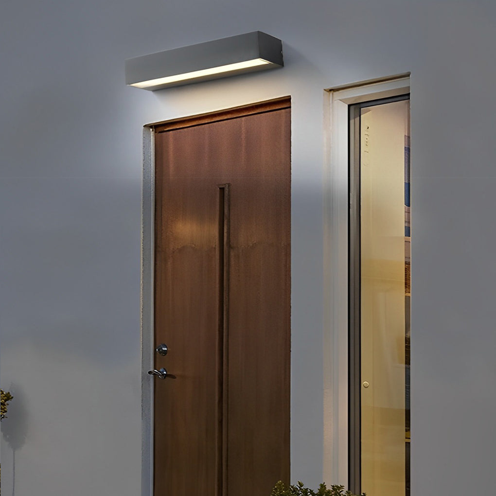 Applique Murale Extérieure LED Linéaire Minimaliste