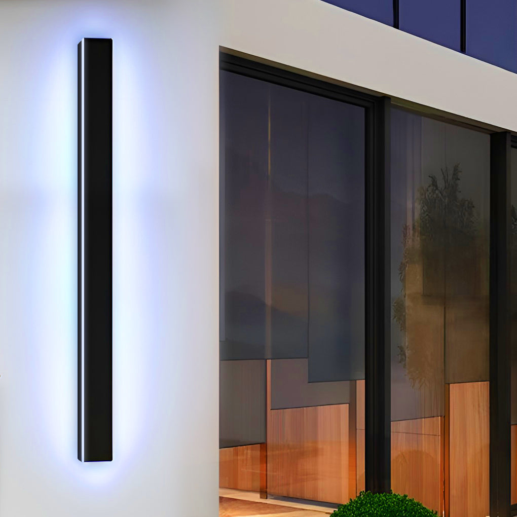 Applique Murale Extérieure Linéaire LED Ultra Fine