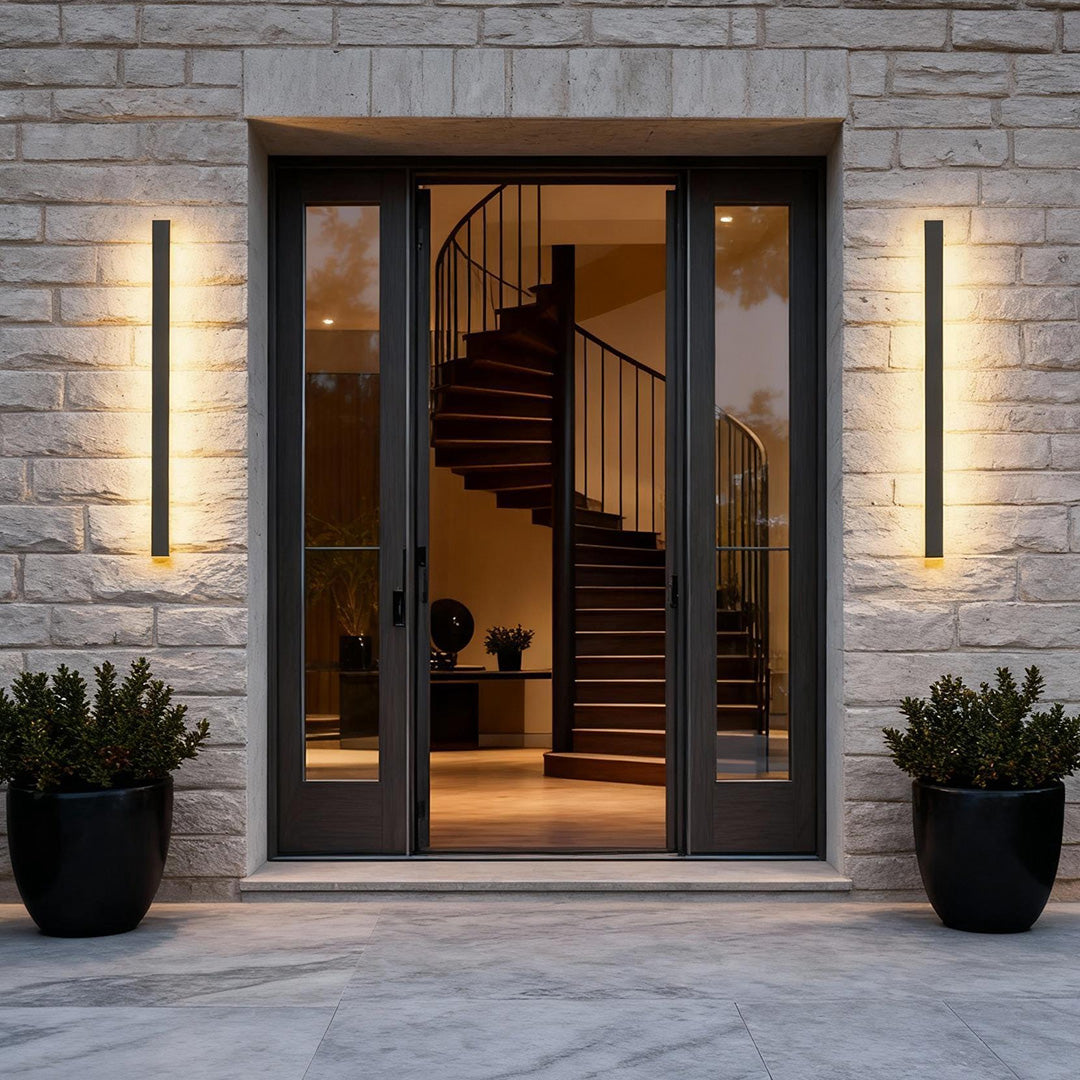 Applique Murale Extérieure Linéaire LED Ultra Fine