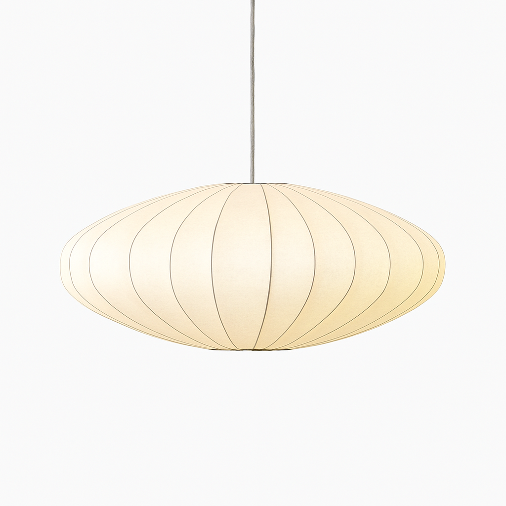 Suspension en tissu style japonais – lumière douce et raffinée Silk
