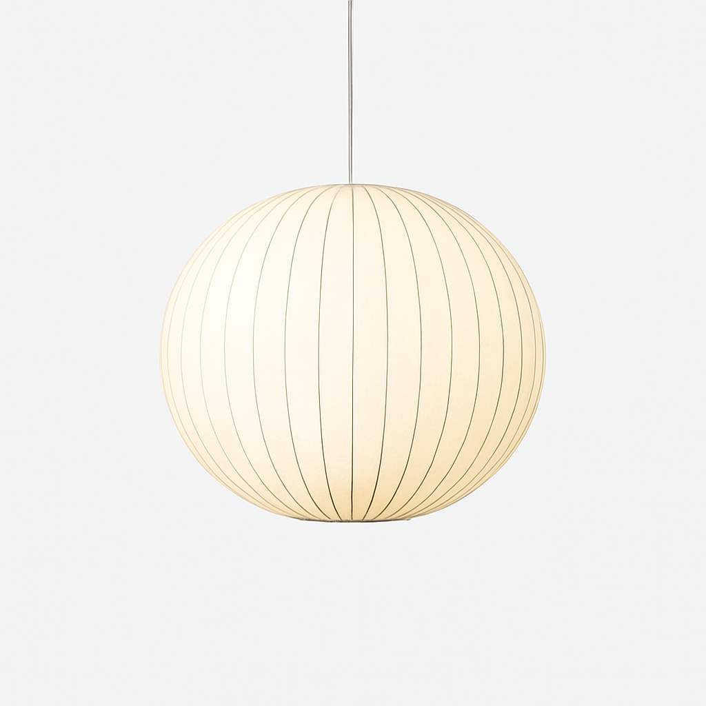 Suspension en tissu style japonais – lumière douce et raffinée Silk