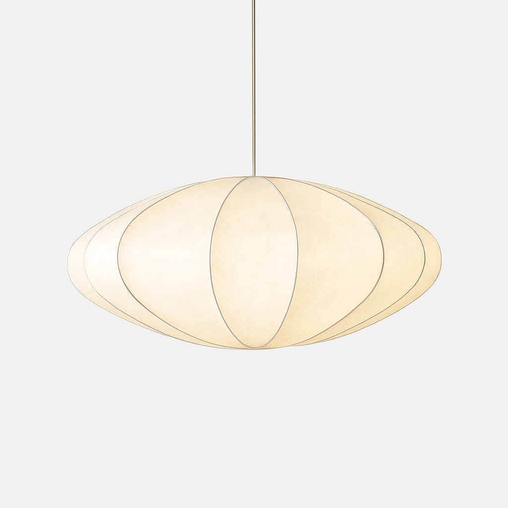 Suspension en tissu style japonais – lumière douce et raffinée Silk