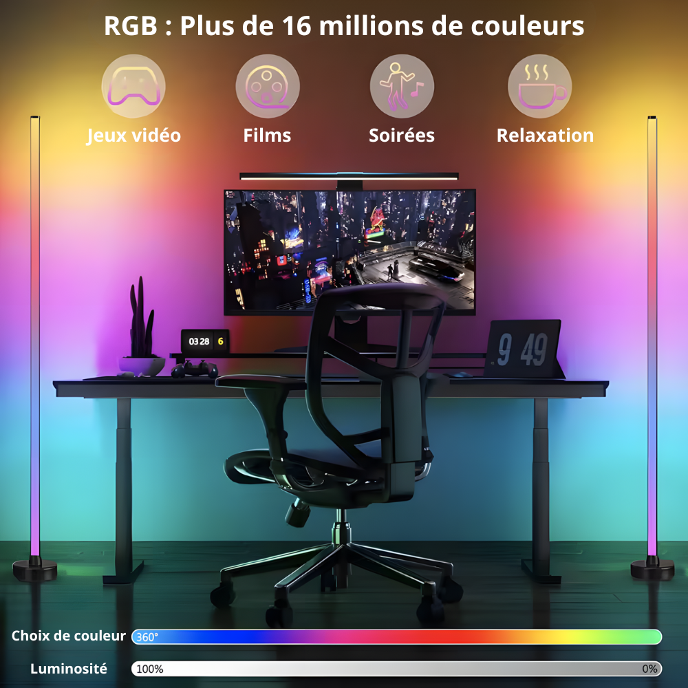 Lampadaire LED AURIX