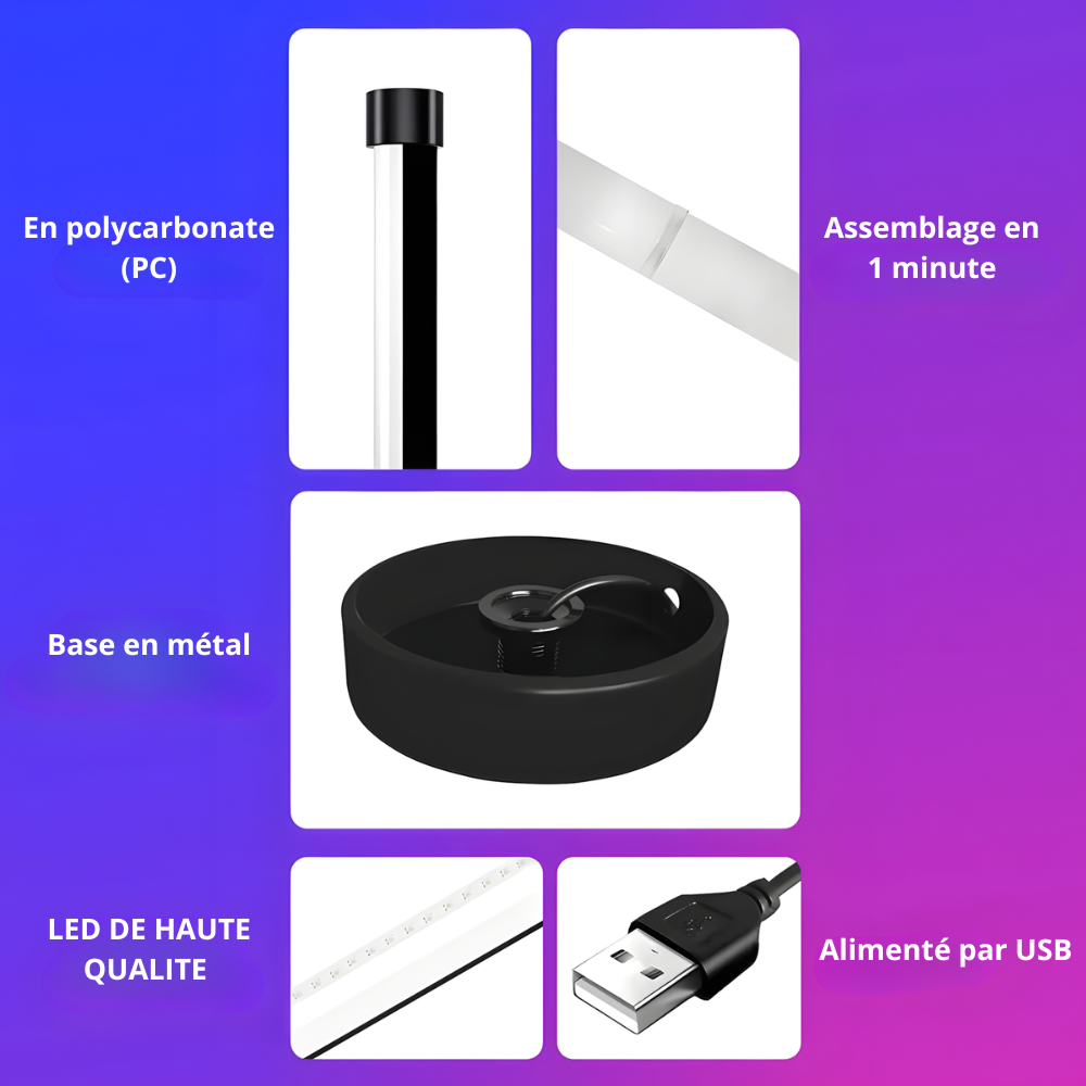 Lampadaire LED AURIX