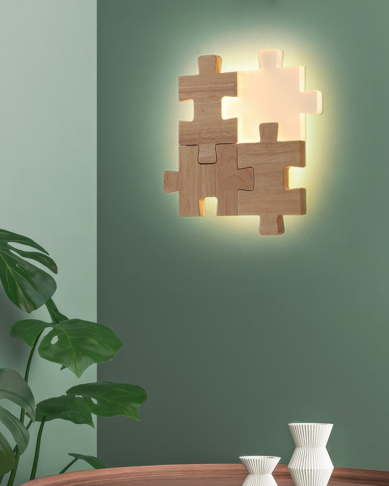 Applique murale PuzzleGlow