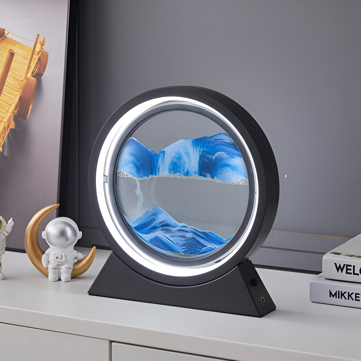 Lampe de table SandGlow