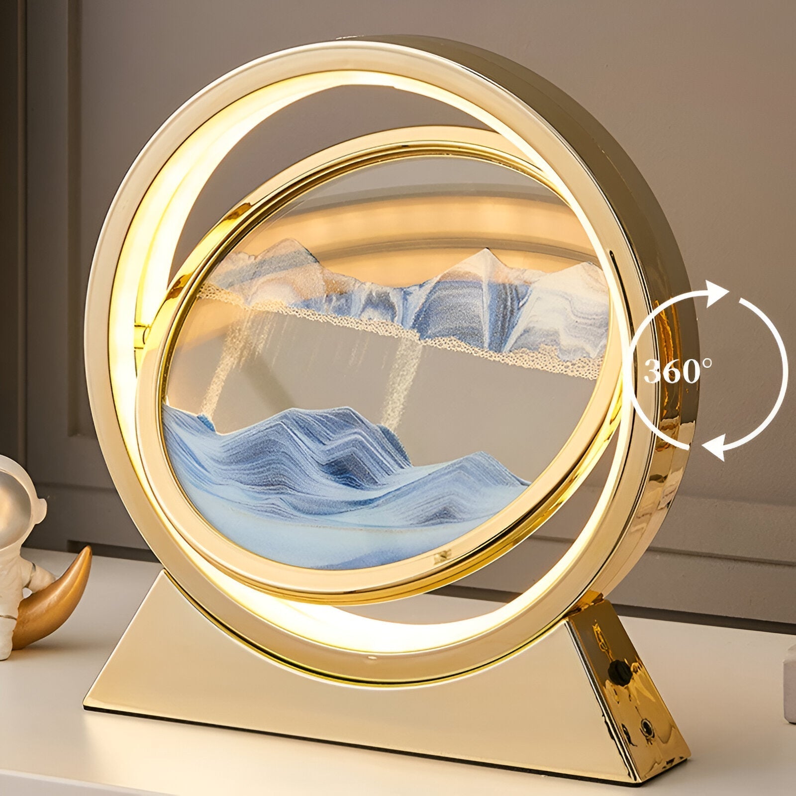 Lampe de table SandGlow