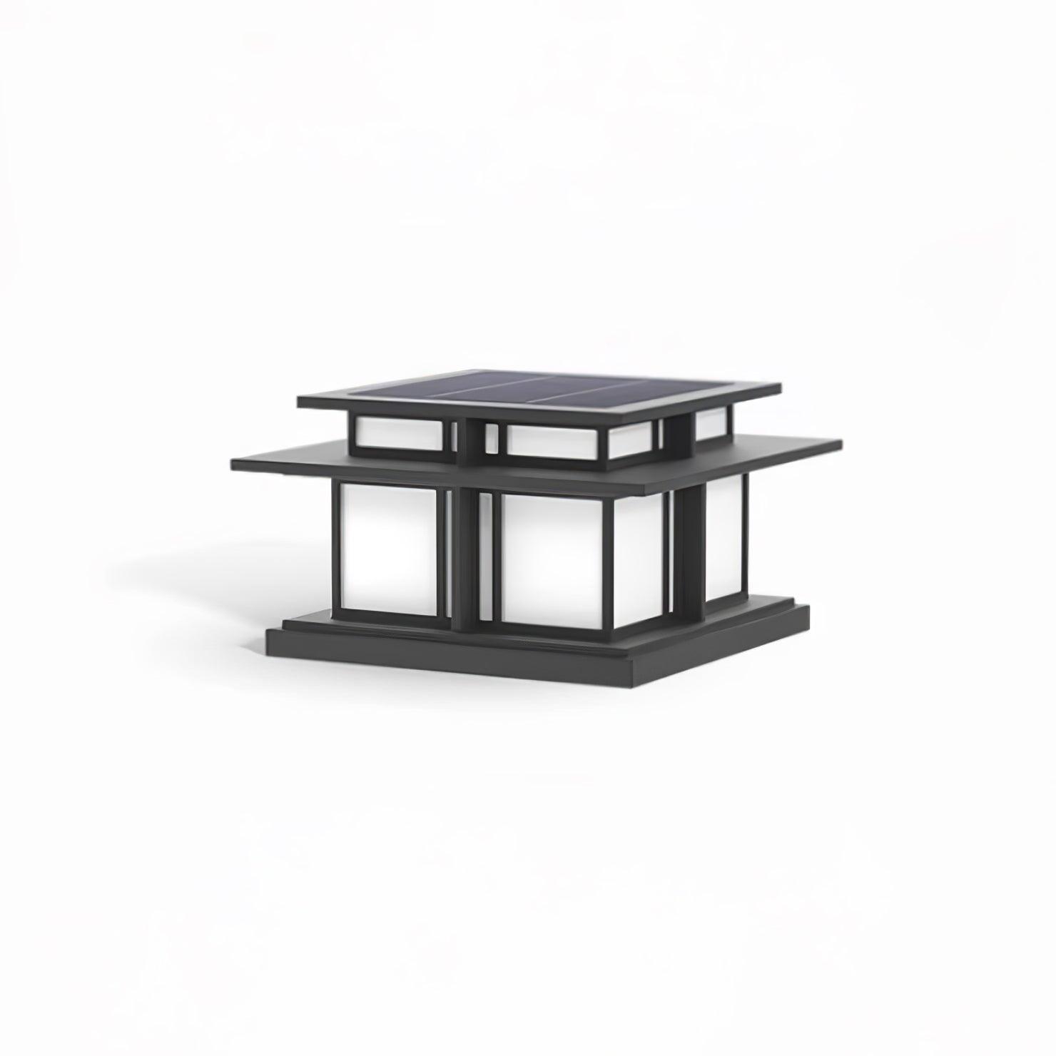 Colonne lumineuse solaire extérieure Boilyn – IP65, résistance UV et couleur