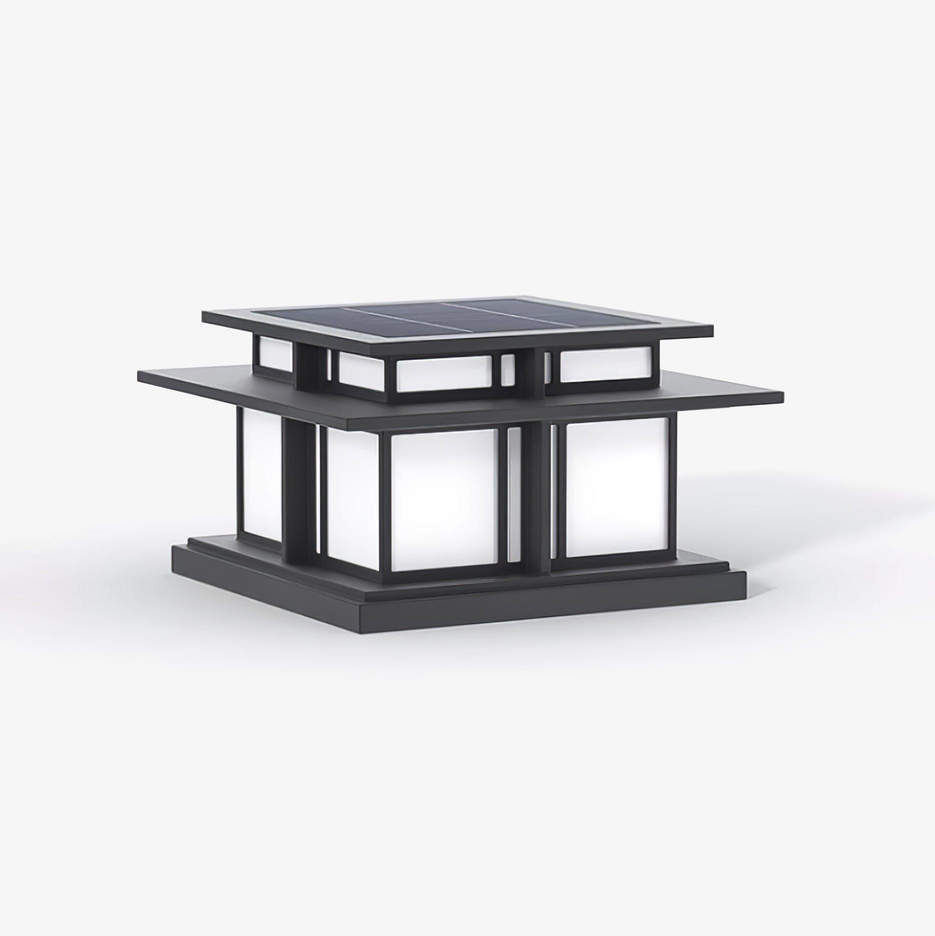 Colonne lumineuse solaire extérieure Boilyn – IP65, résistance UV et couleur