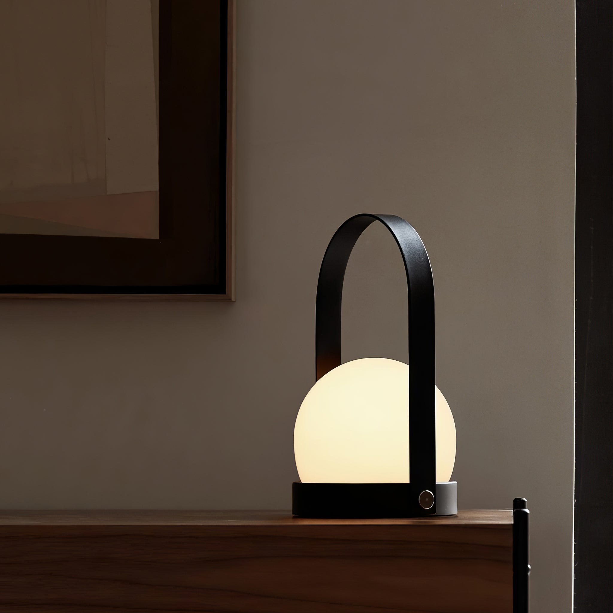 Lampe de table rechargeable sans fil Carrie – lumière chaude, nomade