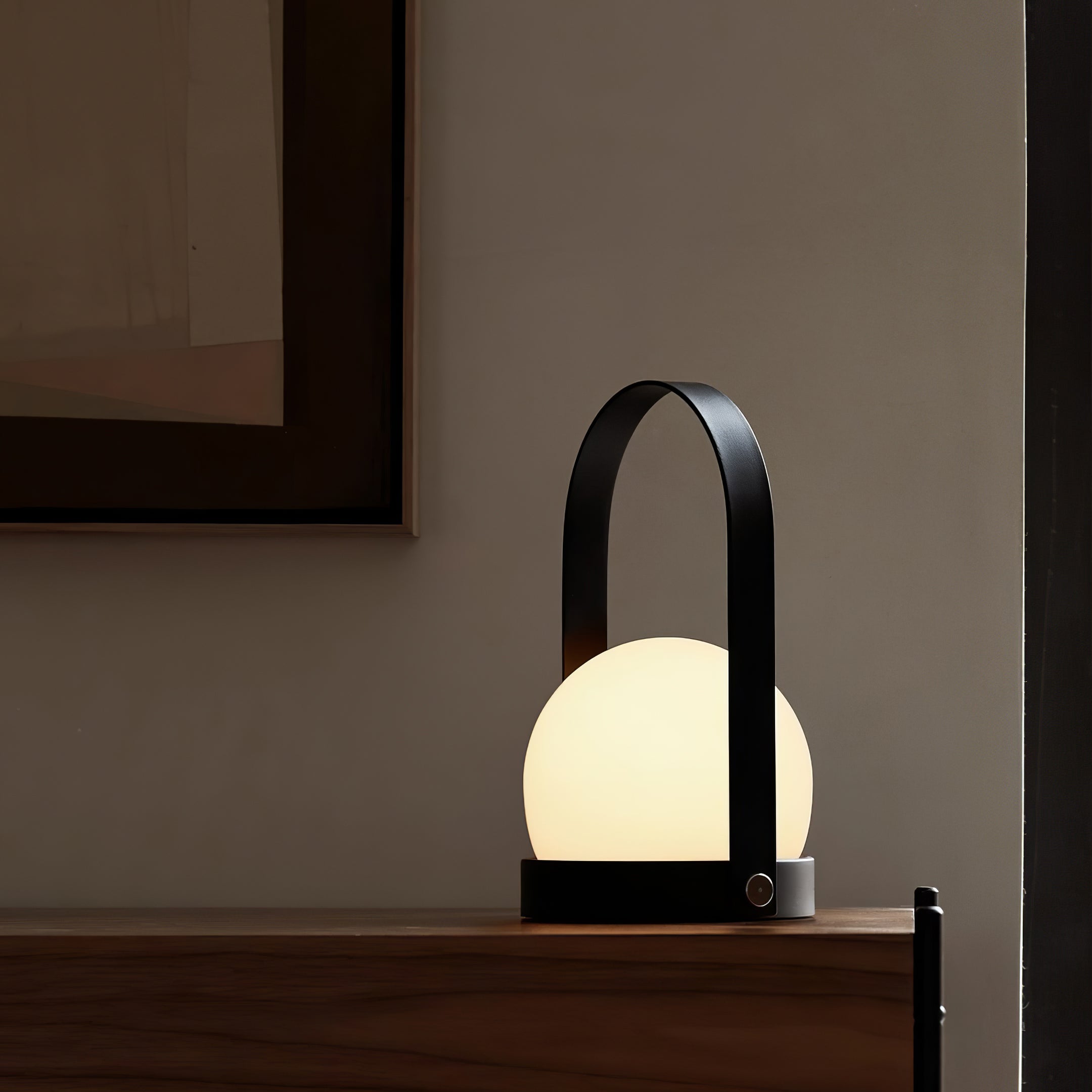 Lampe de table rechargeable sans fil Carrie – lumière chaude, nomade