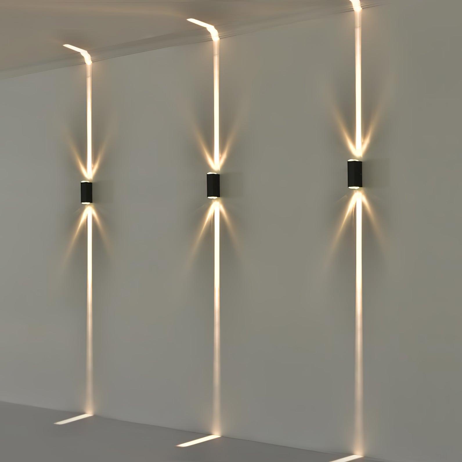 Applique murale cylindrique extérieure LED – design épuré, usage intérieur et extérieur
