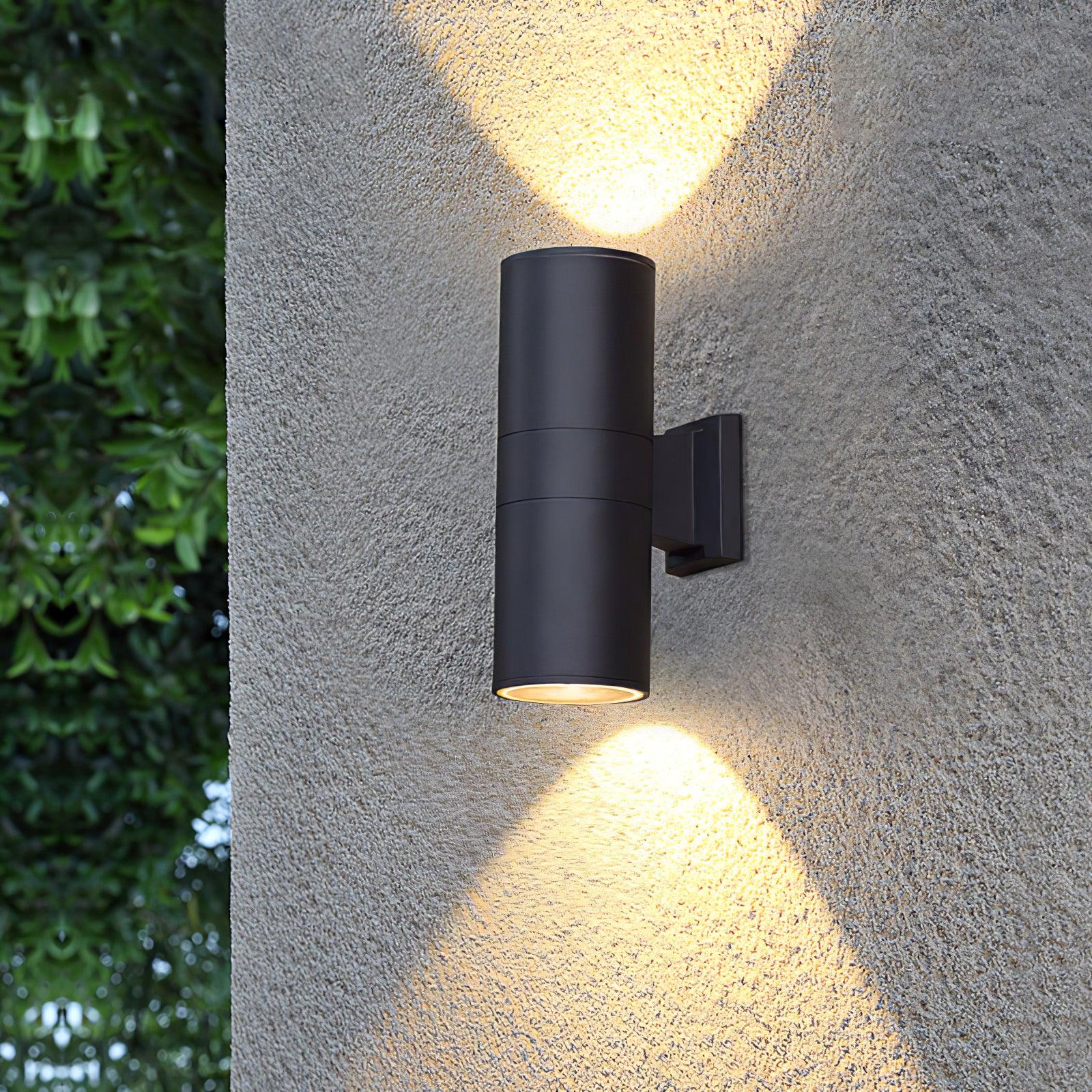 Applique murale cylindrique extérieure LED – design épuré, usage intérieur et extérieur