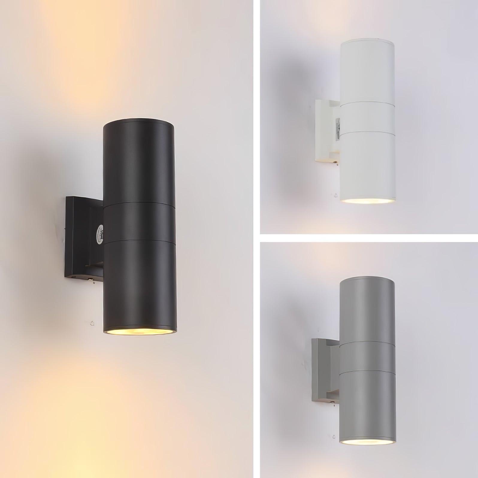 Applique murale cylindrique extérieure LED – design épuré, usage intérieur et extérieur