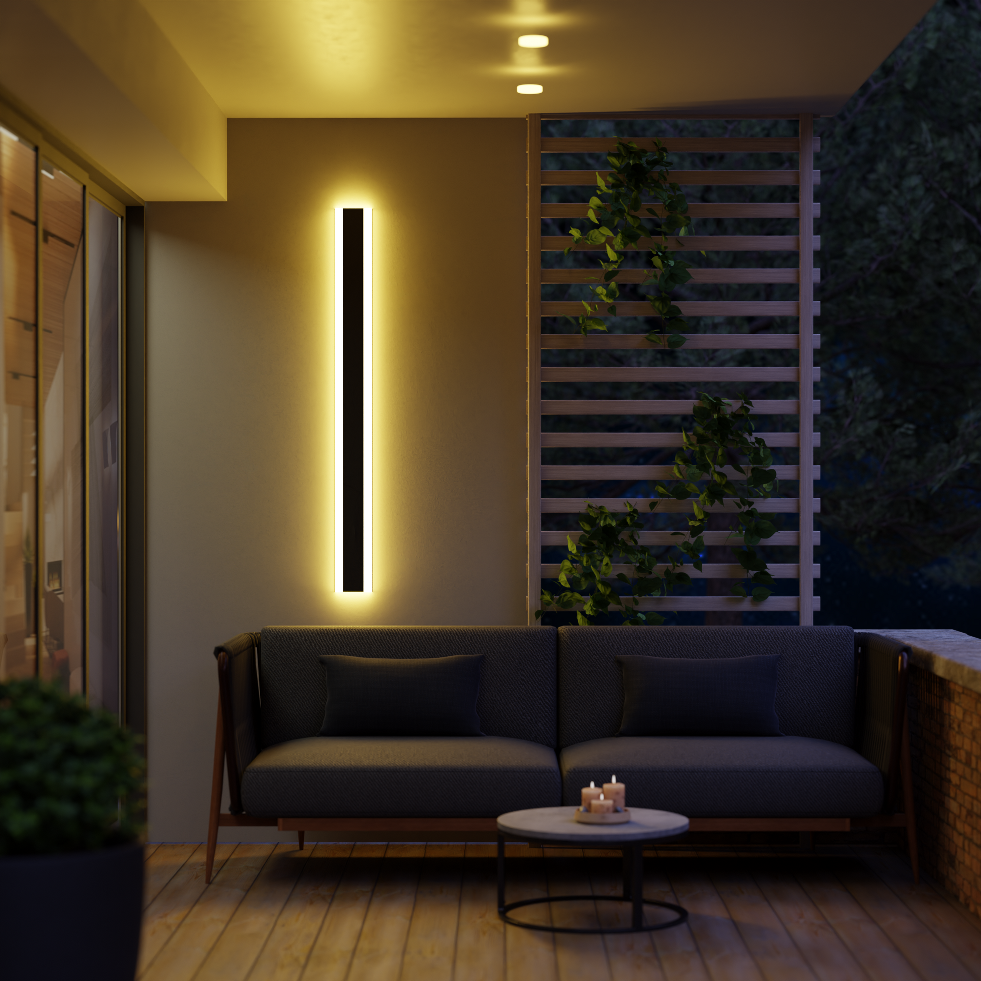 Applique Murale Extérieure LED Moderne