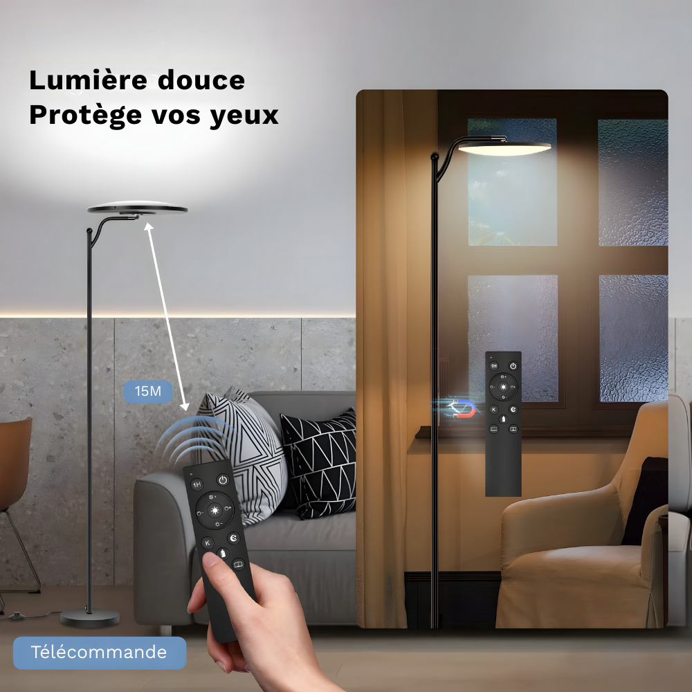 Lampadaire LED design Aeron