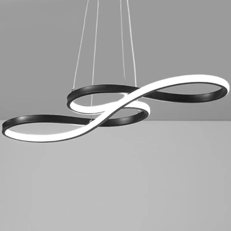 Suspension sculptural torsadé Armonys
