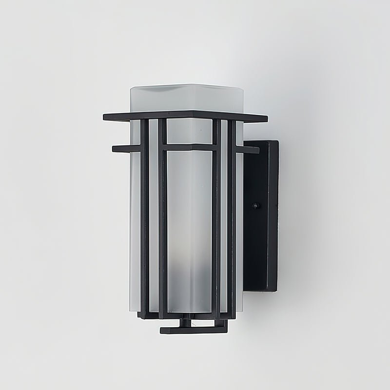 Applique murale extérieure Linden – fer mono-pièce, style rétro élégant